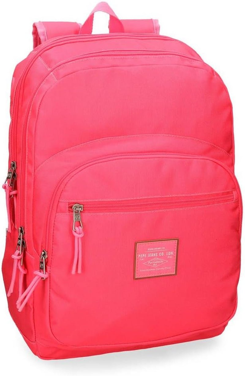 Pepe Jeans Cross An Trolley Rucsac personalizabil Verde 32x44x15 cms Poliester 0 21.12L Rucsacuri si ghiozdane premium Naty Shop Fuchsia Rucksack 44