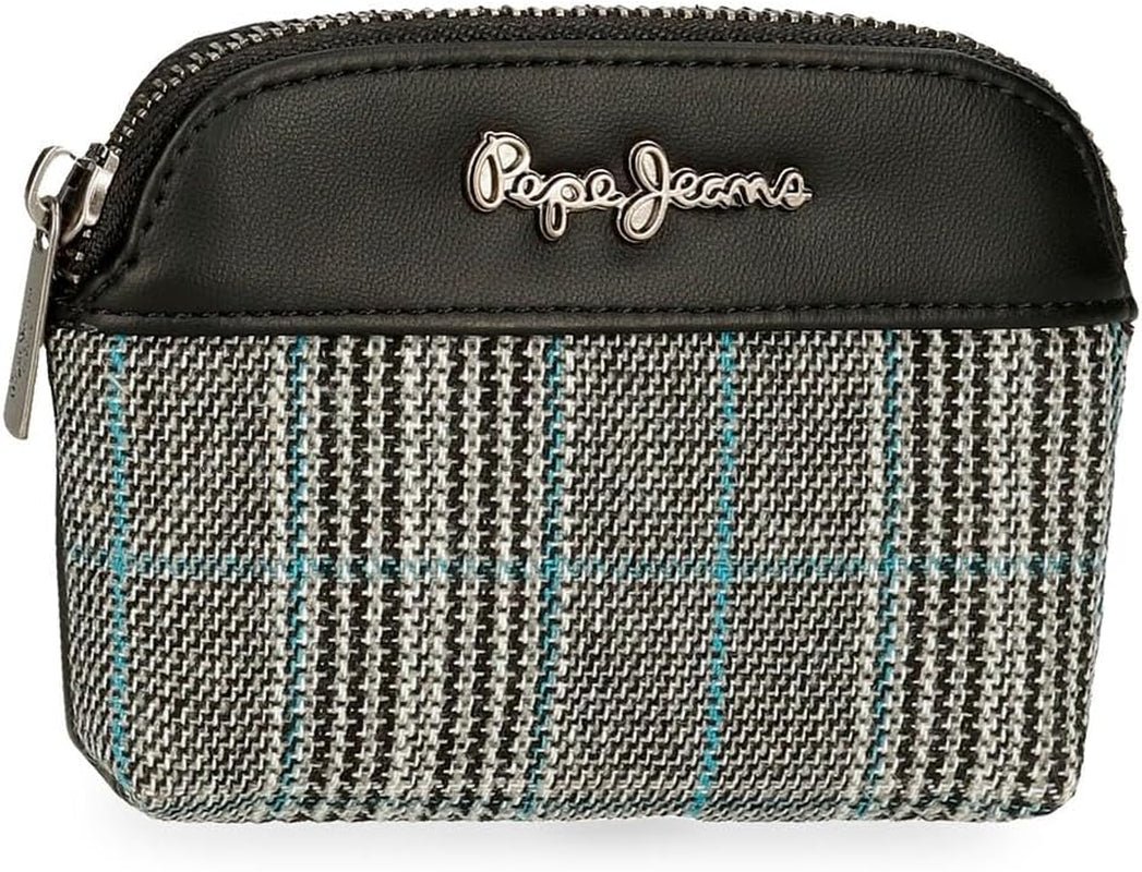 Pepe Jeans Kendra Ladies T-Shirt, Negru, Talla única, Geantă de umăr mică Genti Femei Naty Shop Portofel rotund