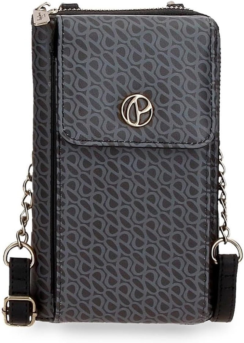 Pepe Jeans Megan Geantă de toaletă negru 17x9x2 cm Faux piele, negru, Talla única, Geantă de toaletă Portofel Femei Naty Shop Negru Servieta