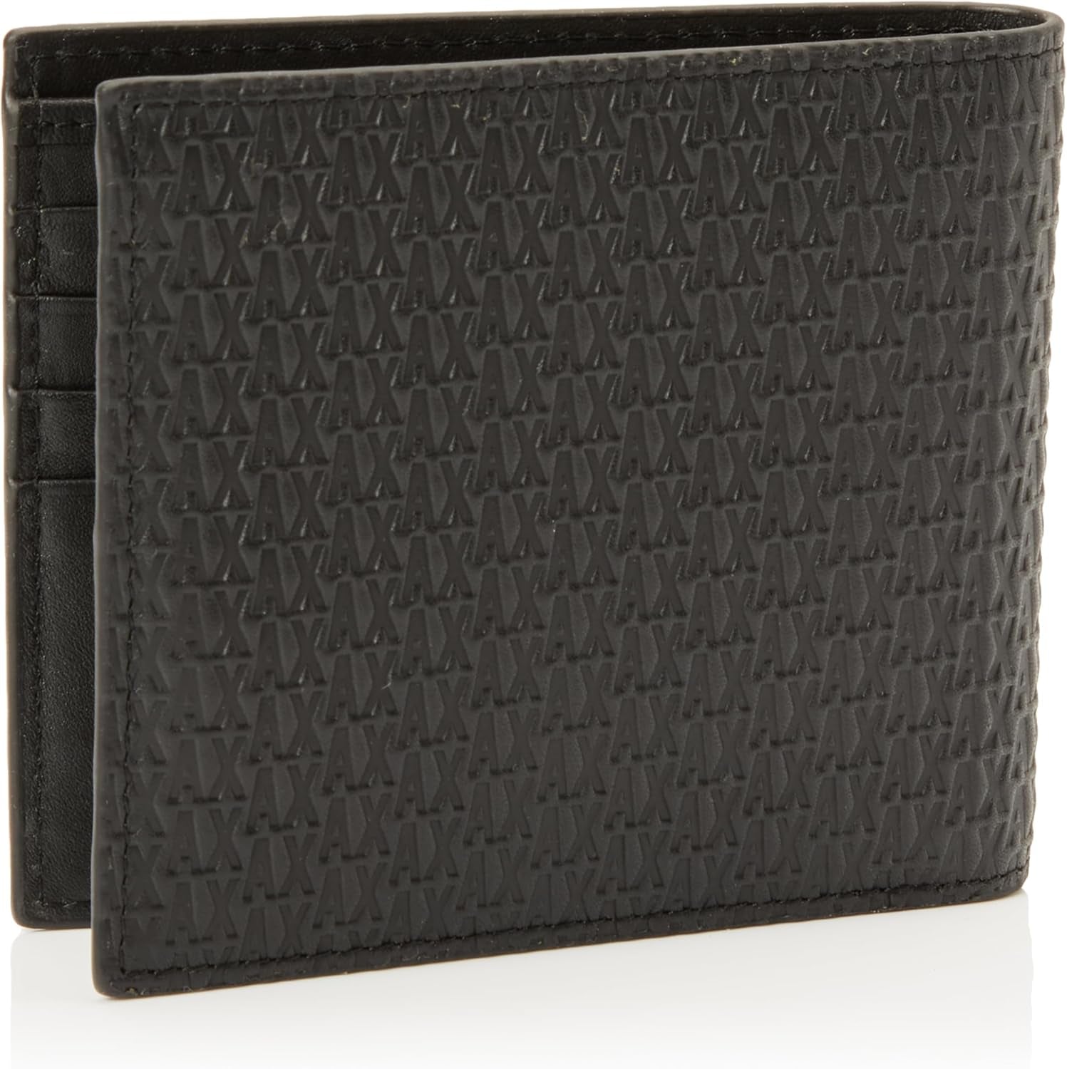 Portofel Elba, Essential, Mini Metal Logo Bi-Fold pentru bărbați Armani Exchange Portofel Barbati Naty Shop