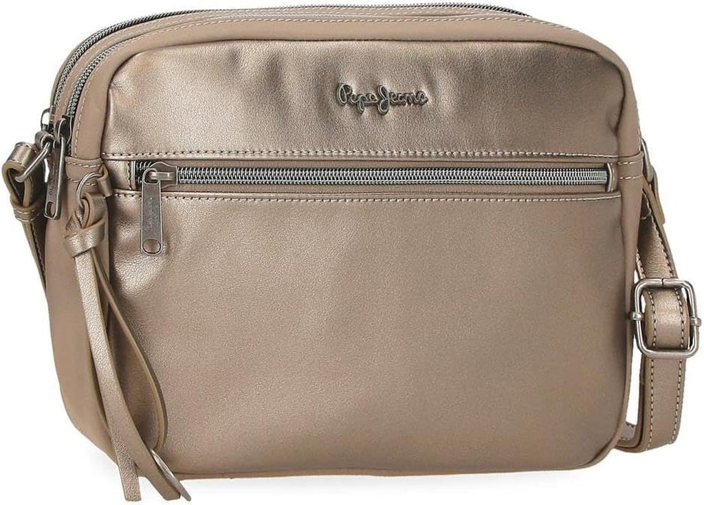 Portofel Pepe Jeans Ruby, poșetă, portofel, realizat din poliester și cu detalii din piele artificială. Compartimente, fermoare. De la Joumma Bags Portofel Femei Naty Shop Rubin Geantă de umăr dublă