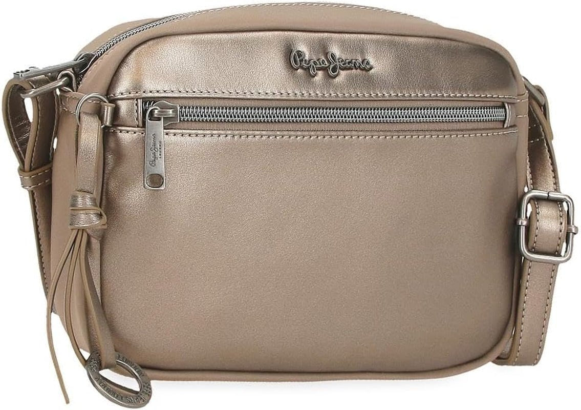 Portofel Pepe Jeans Ruby, poșetă, portofel, realizat din poliester și cu detalii din piele artificială. Compartimente, fermoare. De la Joumma Bags Portofel Femei Naty Shop Rubin Curea de umăr