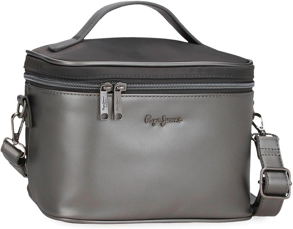 Portofel Pepe Jeans Ruby, poșetă, portofel, realizat din poliester și cu detalii din piele artificială. Compartimente, fermoare. De la Joumma Bags Portofel Femei Naty Shop Antracit Geantă de umăr