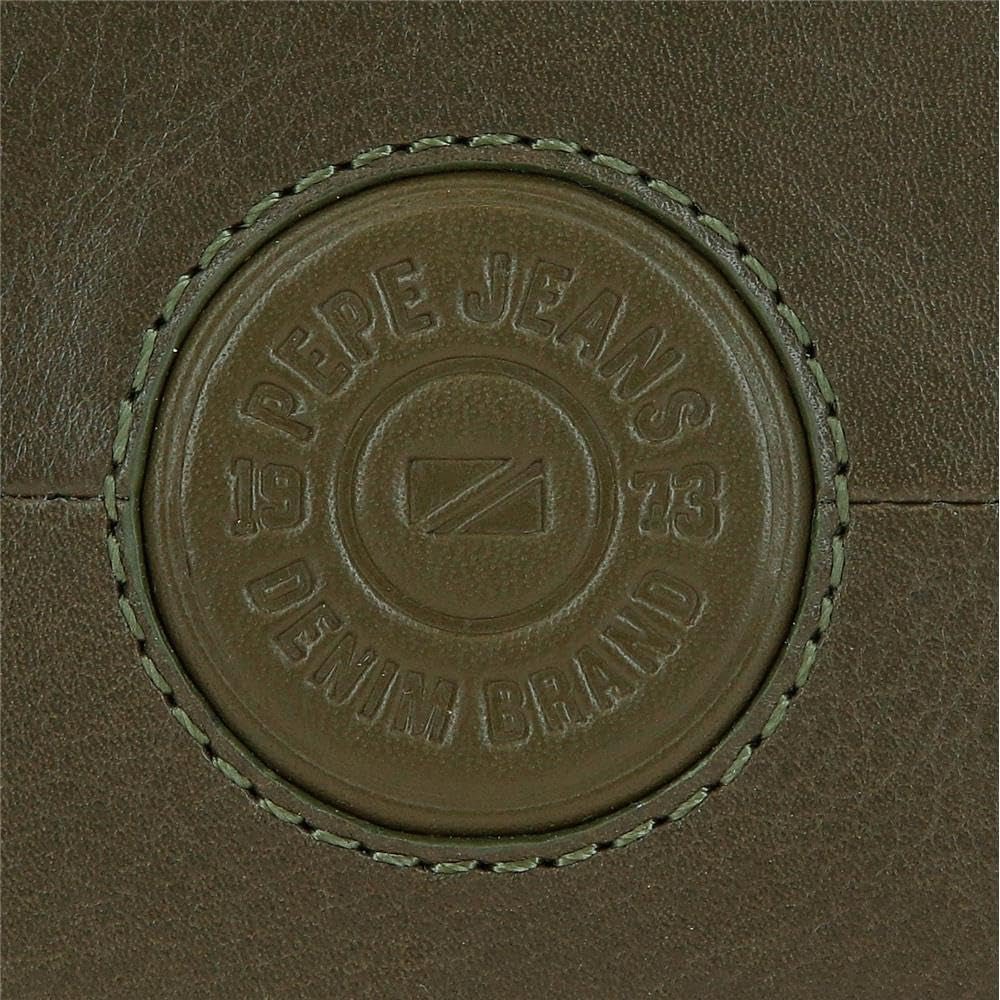 Portofele și poșete din piele de vacă Pepe Jeans Cracker, negru, maro, verde, diferite mărimi Portofel Barbati Naty Shop