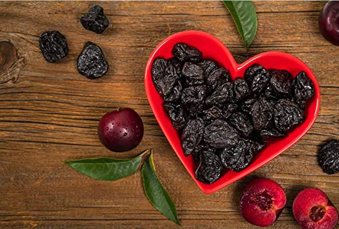 Prune uscate 1 kg | Prune fără sâmburi din Agen | Tandre, moi, gustoase și suculente | Fructe uscate întregi, mari, neîndulcite | Bogate în fibre și antioxidanți naturali | Produse deshidratate Naty Shop Titlu implicit