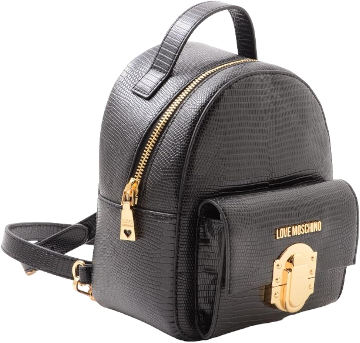 Rucsac Love Moschino pentru femei Jc4299pp0gku000, negru, mărime unică Genti Femei Naty Shop