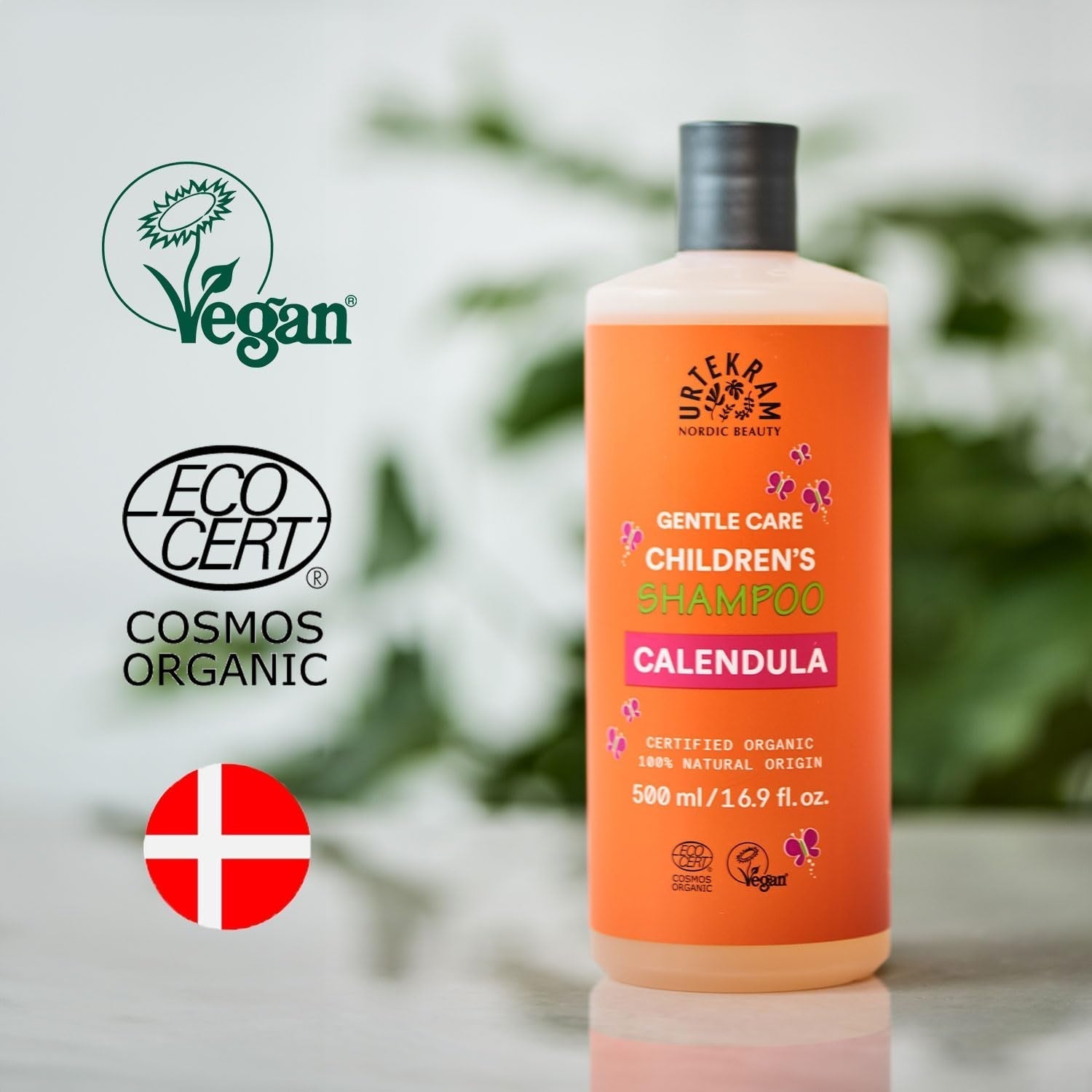 Șampon pentru copii Urtekram organic, îngrijire ușoară, 500 ml Copii - Baie si Skincare Naty Shop