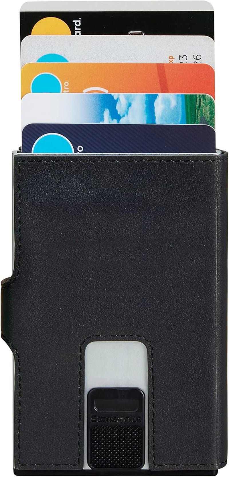 Samsonite Alu Fit SLG - Portofel, 10,2 cm, negru (negru) Portofel Barbati Naty Shop