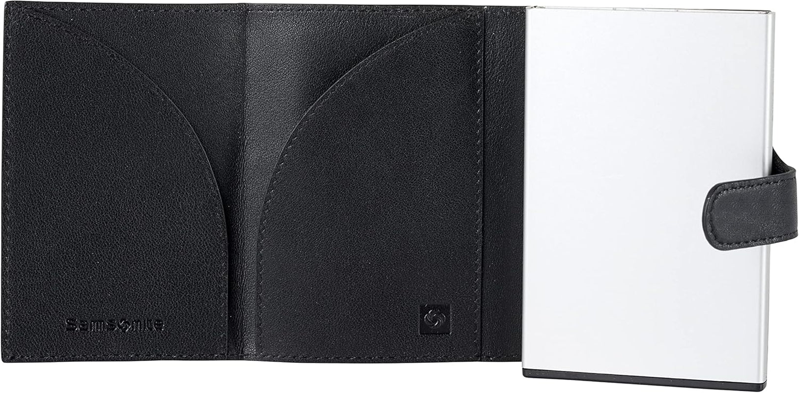 Samsonite Alu Fit SLG - Portofel, 10,2 cm, negru (negru) Portofel Barbati Naty Shop