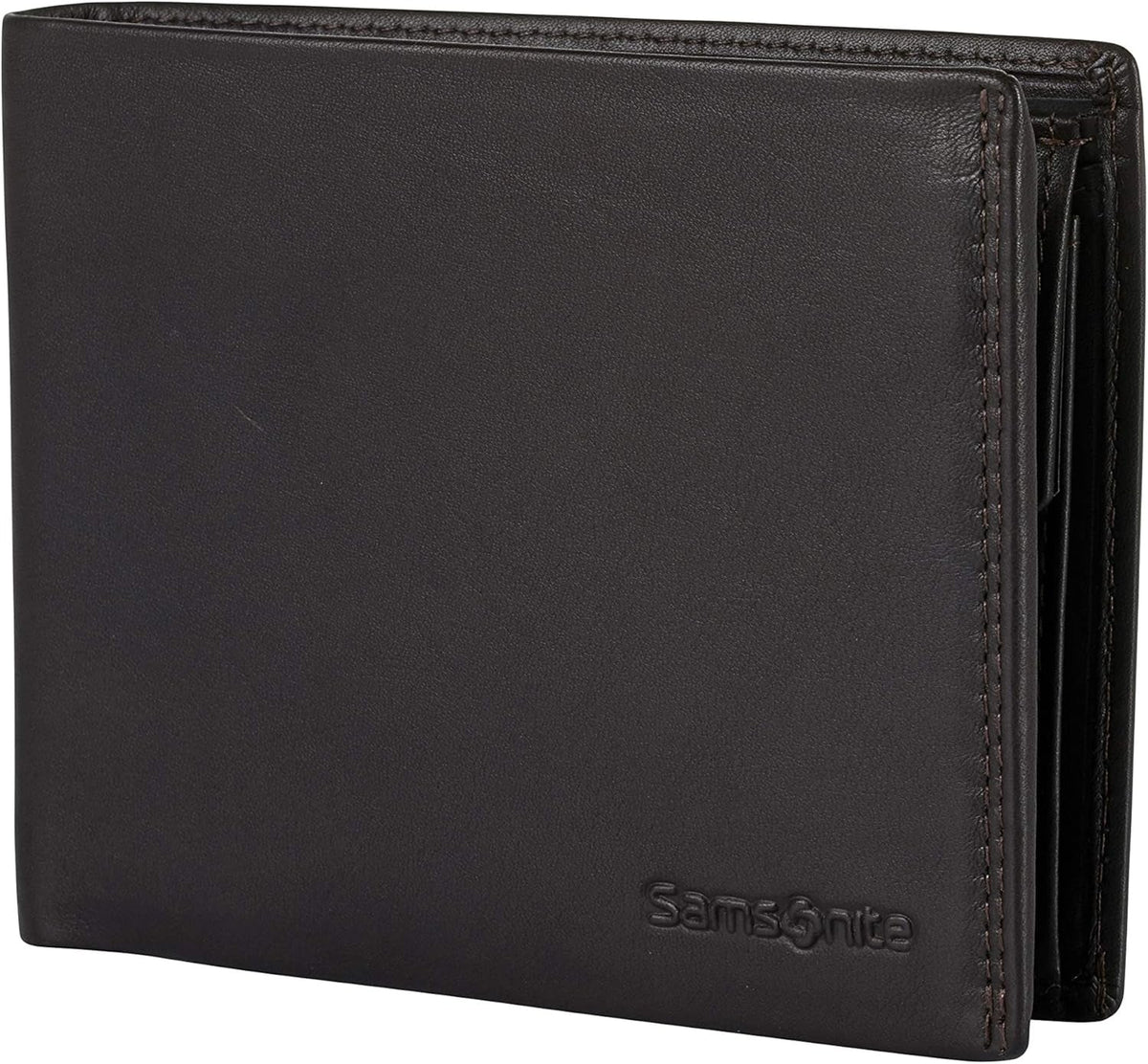 Samsonite Attack 2 SLG - Portofel, 12,2 cm, maro (Ebony Brown) Portofel Barbati Naty Shop Brown (Ebony Brown) Portofel orizontal: 12,2 X 1,5 X 9,7 cm