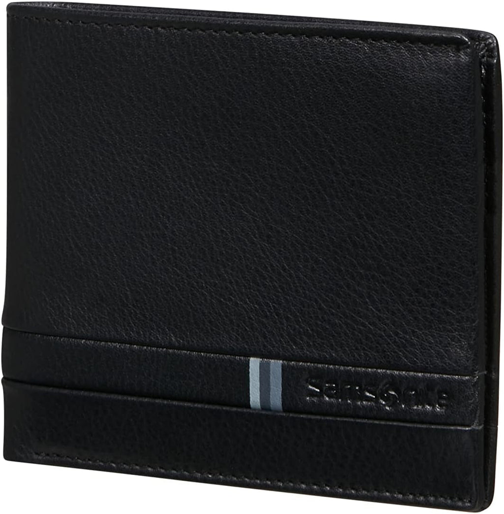 Samsonite Flagged SLG - Portofel, 10,5 cm, negru (negru) Portofel Barbati Naty Shop Titlu implicit