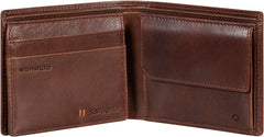 Samsonite Veggy SLG - Portofel, 10,5 cm, maro (maro închis) Portofel Barbati Naty Shop