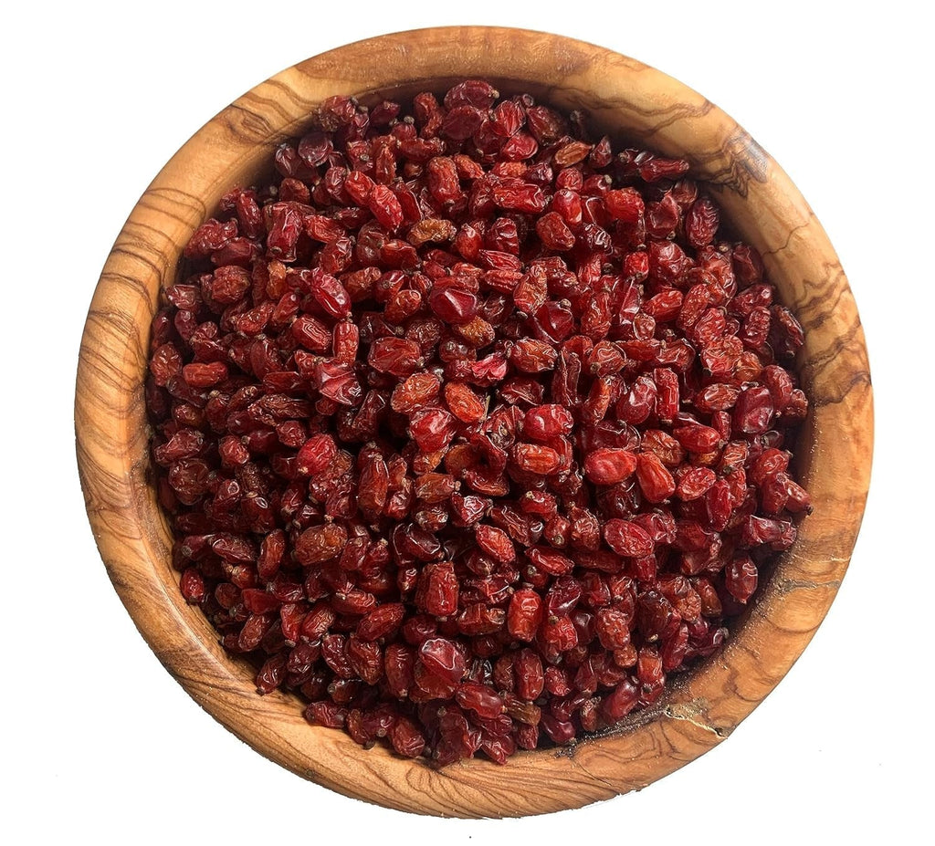 SIVIFOOD Barberries 200g - fructe de mur uscate în calitate premium de alimente crude - vegan și natural cu conținut scăzut de grăsimi ghimpe acru Zereshk barberry Berberis fructe uscate uscate barberries uscate Produse deshidratate Naty Shop