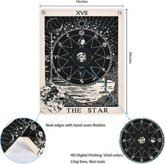 Tapiserie alishomtll tarot set soare luna stele Casa - Accesorii si Decoratiuni Naty Shop