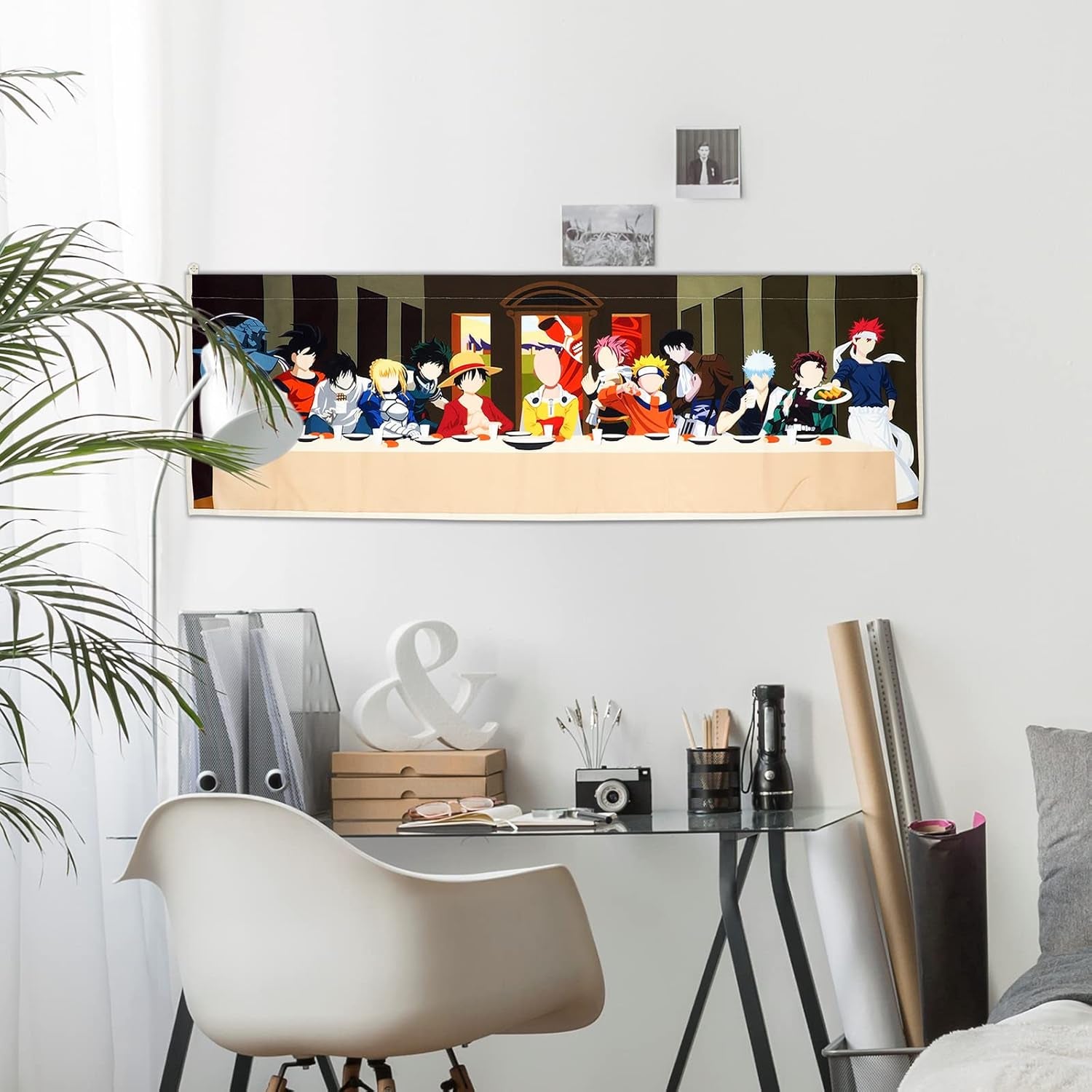 Tapiserie hanging canvas wall art pictura anime caractere Casa - Accesorii si Decoratiuni Naty Shop