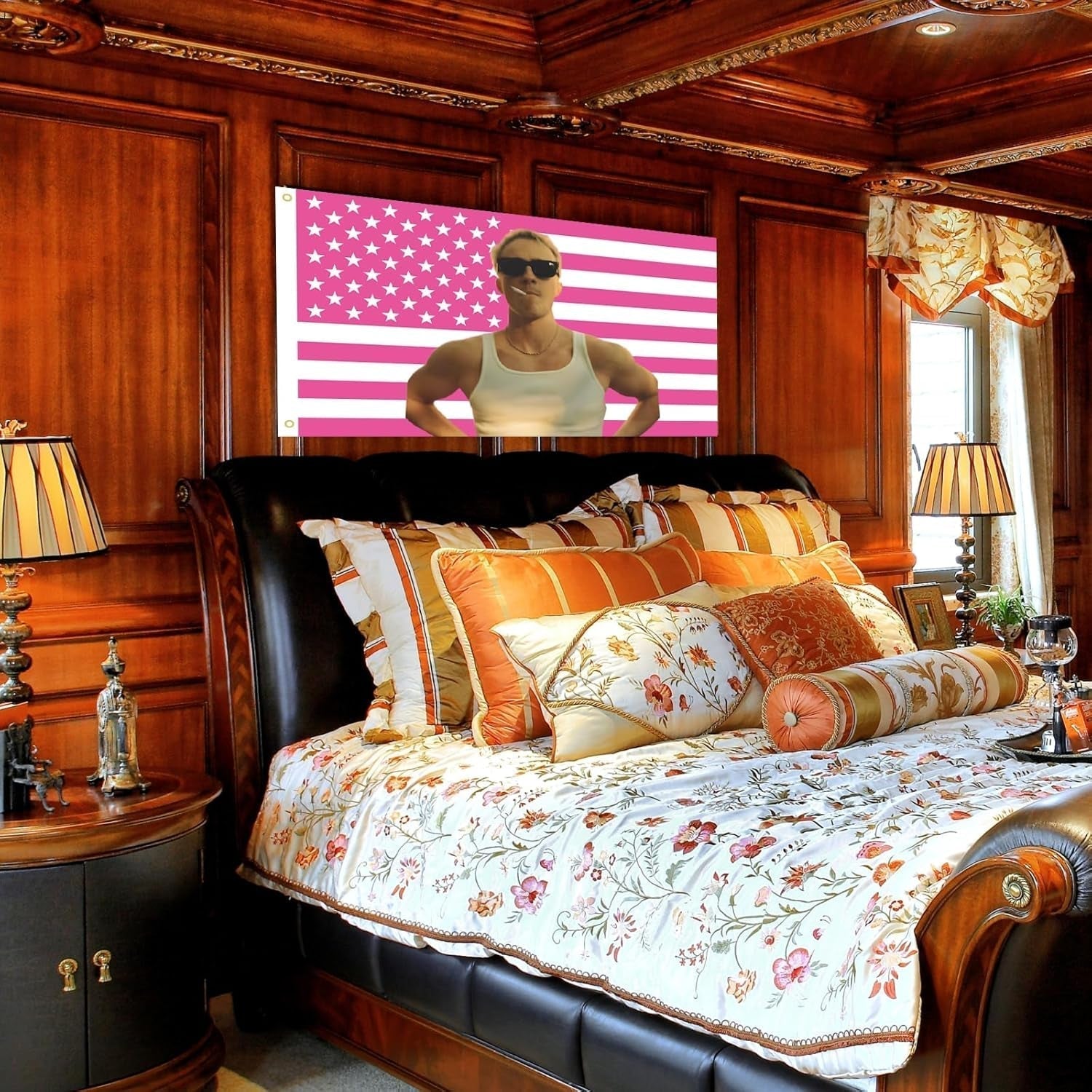 Tapiserie rafe cameron steag american interior exterior Casa - Accesorii si Decoratiuni Naty Shop