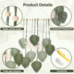 Tapiserie stil fereastra decorare 40cm verde Casa - Accesorii si Decoratiuni Naty Shop