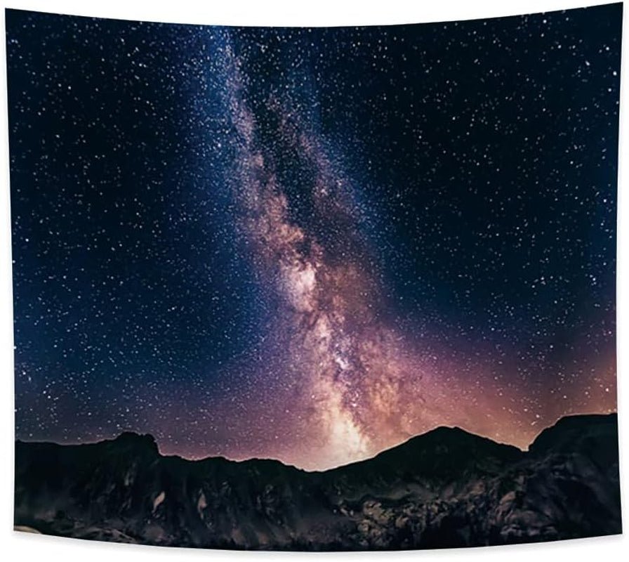 Tapiserie yongfoto cer instelat nebuloasa misterioasa stele Casa - Accesorii si Decoratiuni Naty Shop 160L X 180B Cm