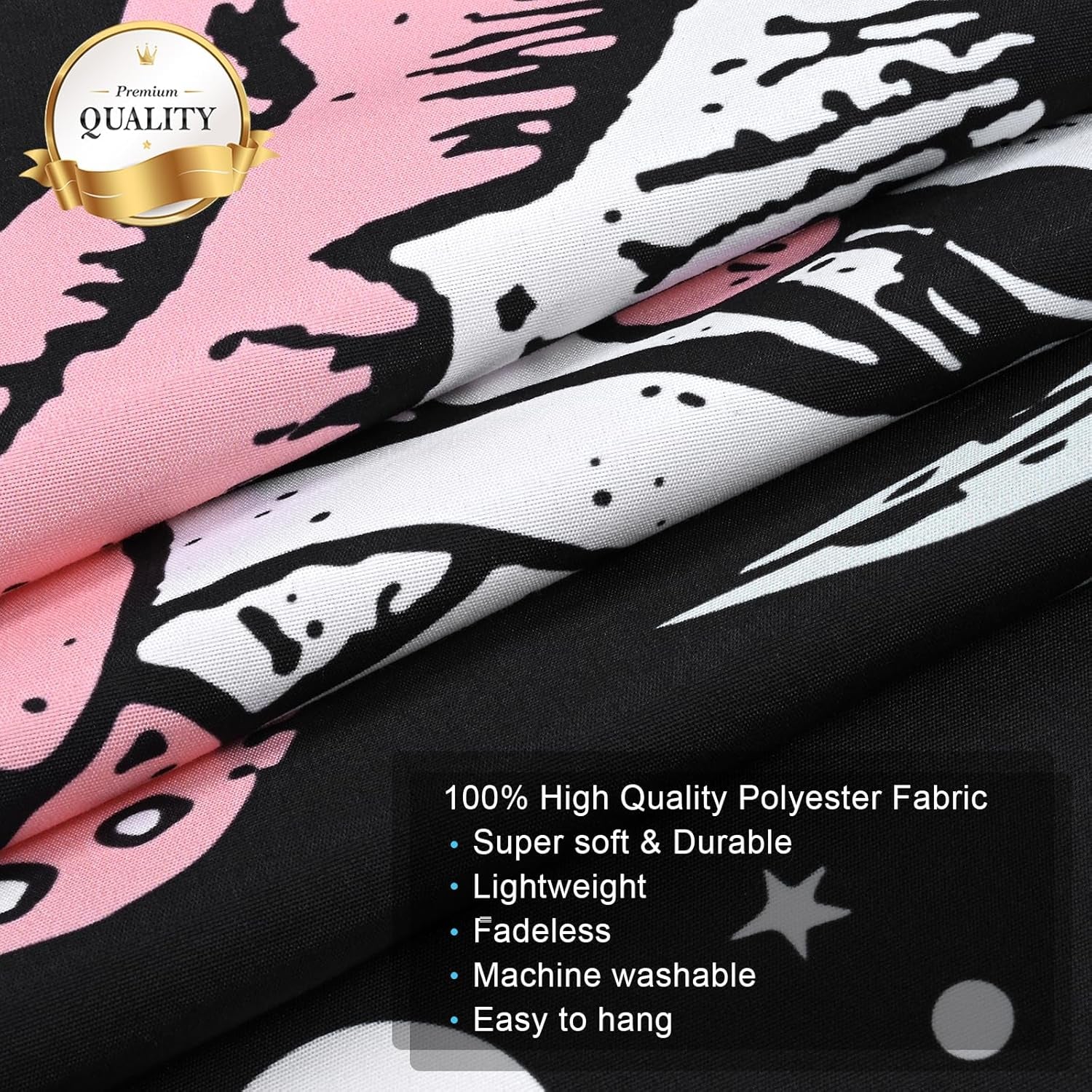 Tapiserie yugarlibi craniu roz ciuperci schelet Casa - Accesorii si Decoratiuni Naty Shop