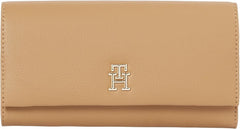 Tommy Hilfiger Aw0aw17267 Femeie Portofel Femei Naty Shop Kaki (pânză Safari) Os