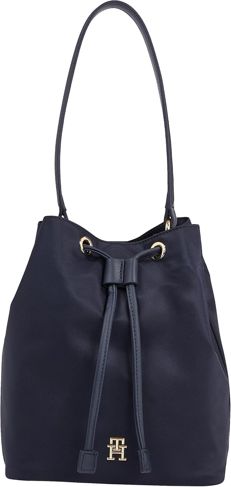 Tommy Hilfiger Femeii Poppy Bucket Aw0aw15218 Pungi, o singură dimensiune Genti Femei Naty Shop Albastru (Space Blue)