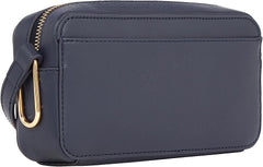 Tommy Hilfiger geantă de umăr pentru femei Timeless Camera Bag Small, Blue (Space Blue), Onesize Genti Femei Naty Shop