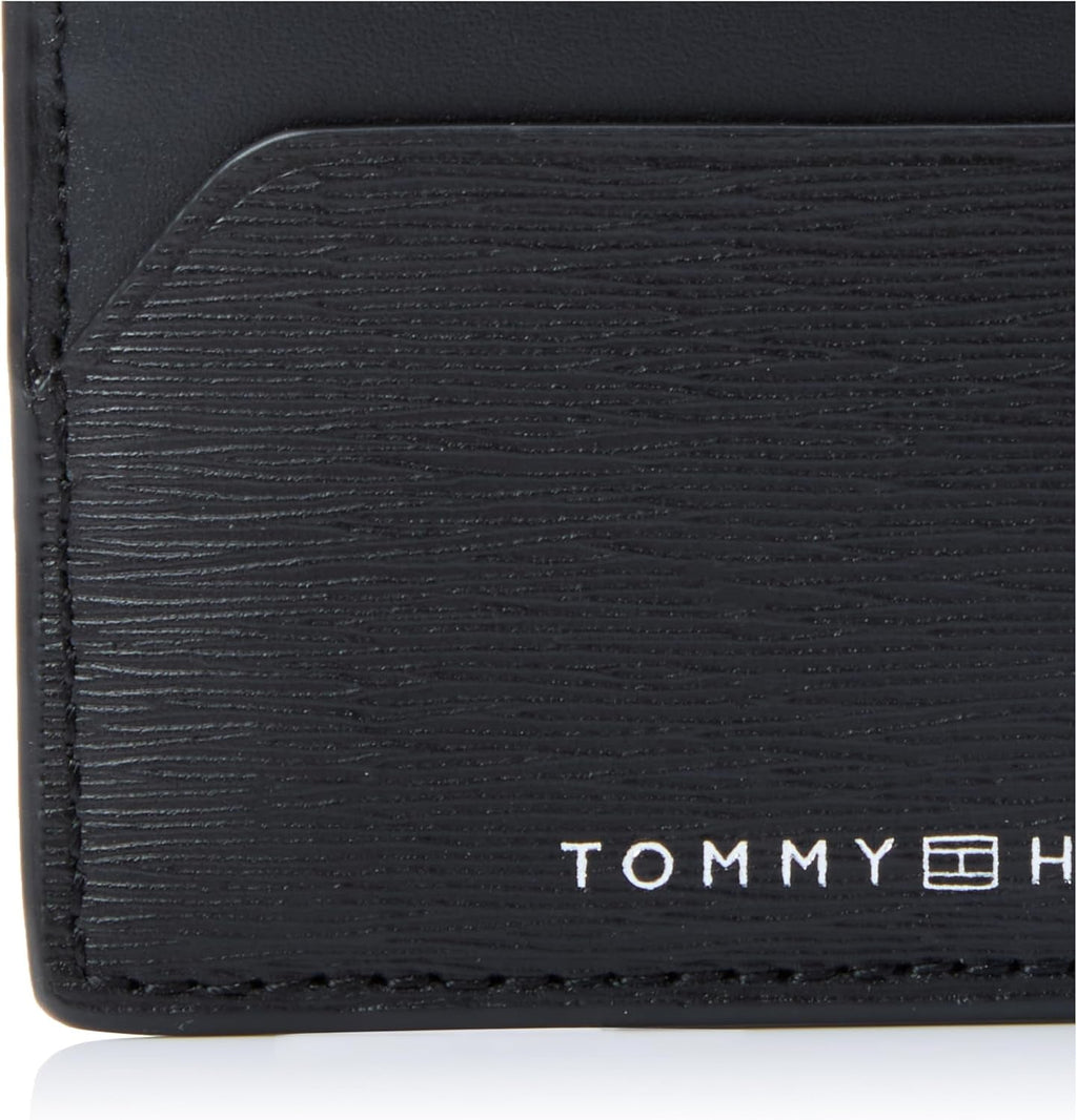 Tommy Hilfiger Men TH PLAQUE CC HOLDER, negru, o mărime Portofel Barbati Naty Shop