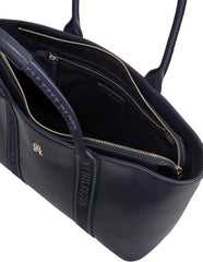 Tommy Hilfiger Th Logotape Tote Aw0aw17198 Tote Bag Genti Femei Naty Shop